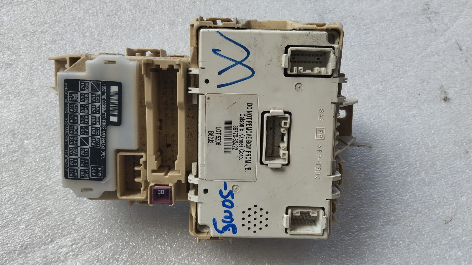 Suzuki Swift 2005-2010 komfort elektronika 36770-62J22