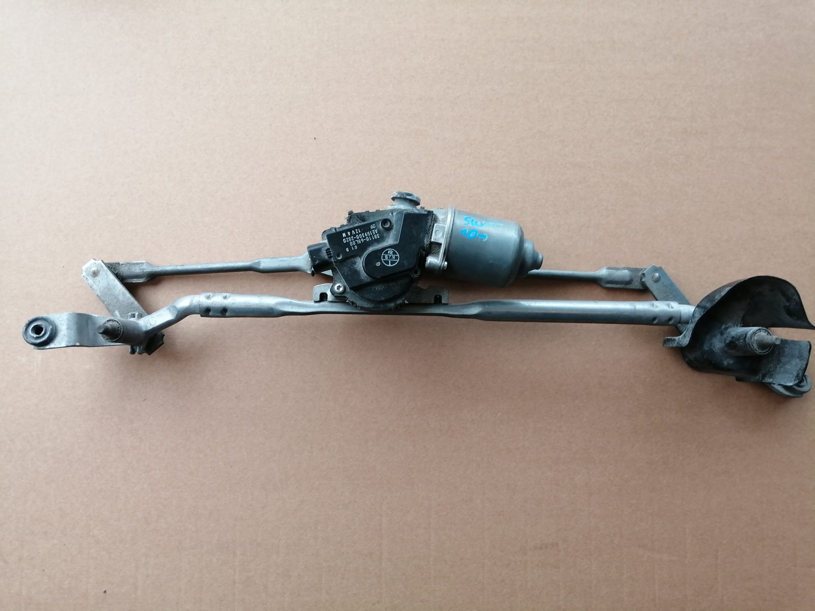 Suzuki Swift 2010-2016 ablaktörlő szerkezet + motor